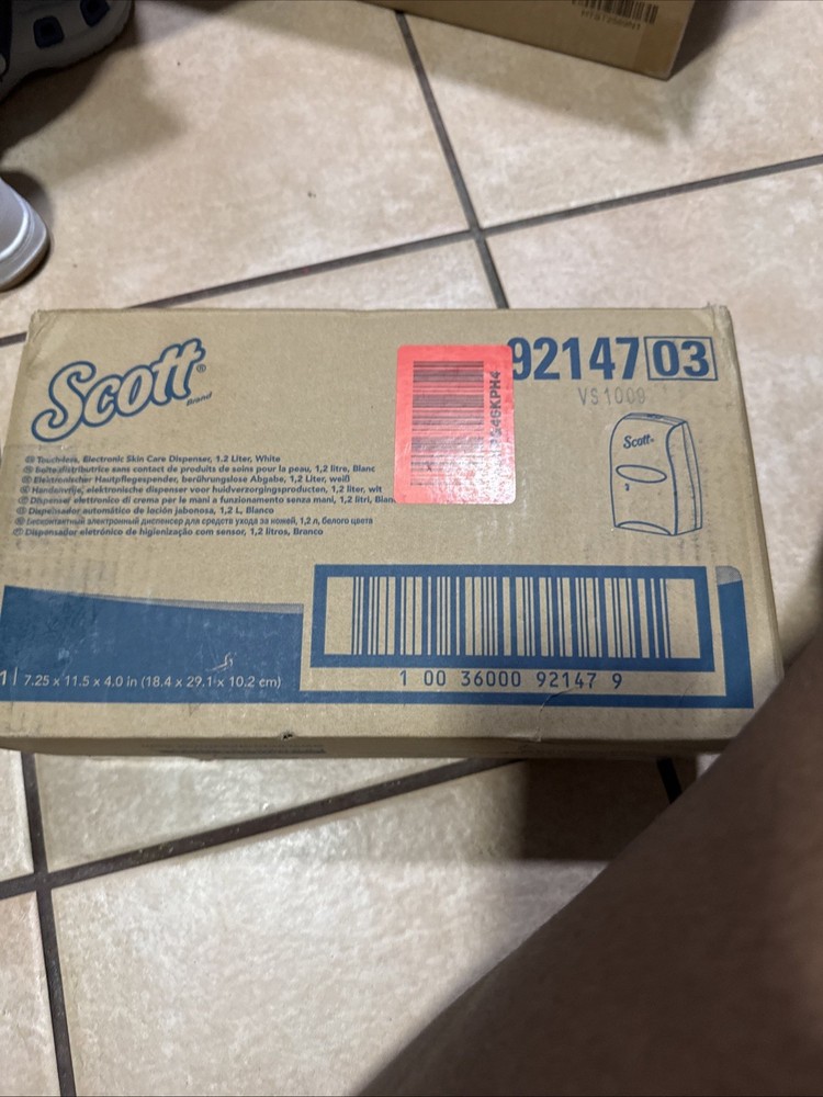 Scott® Essential Electronic Skin Care Dispenser - White