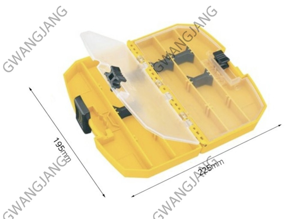 DEWALT DW2190 Medium Tough Case DIY Work Hand Tool Box Organizer