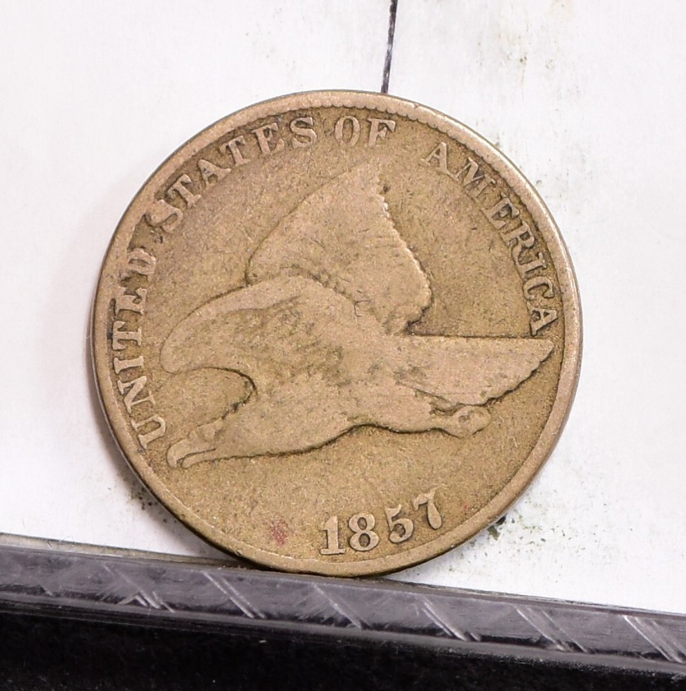 1857 Flying Eagle Cent - VG (#57350-L)