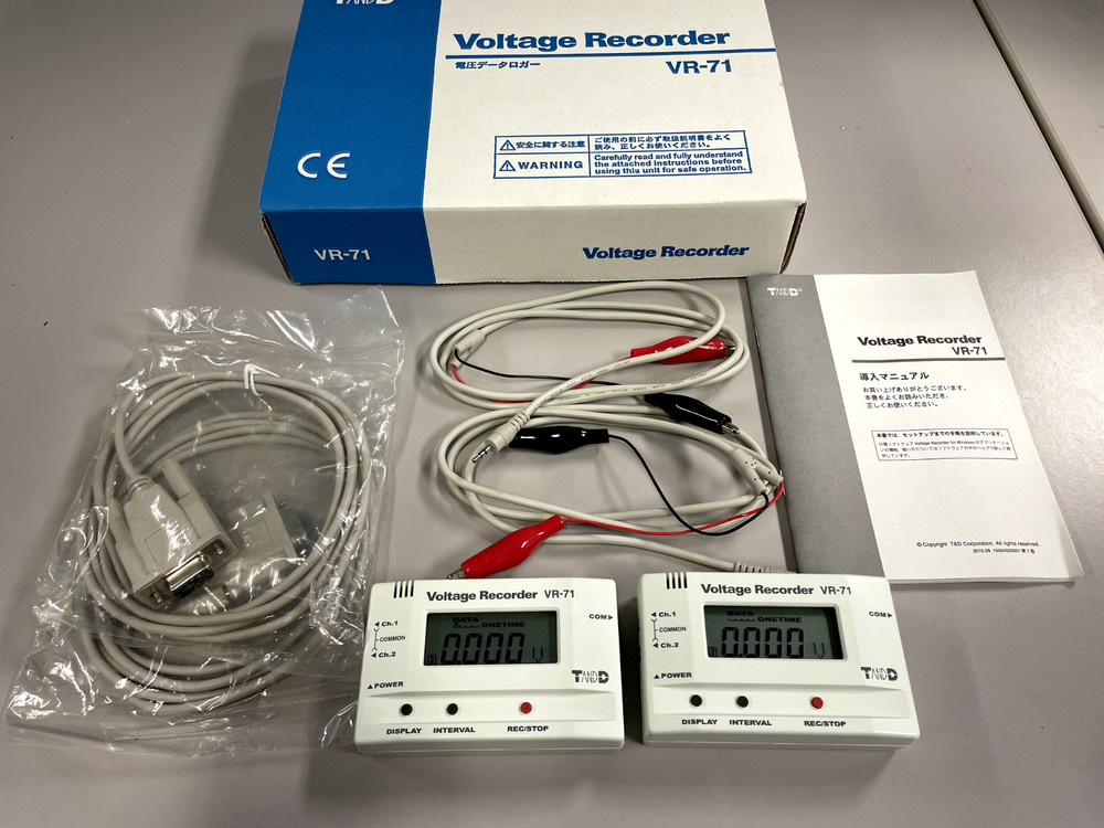 Voltage Recorder VR-71 - Used Tested Working