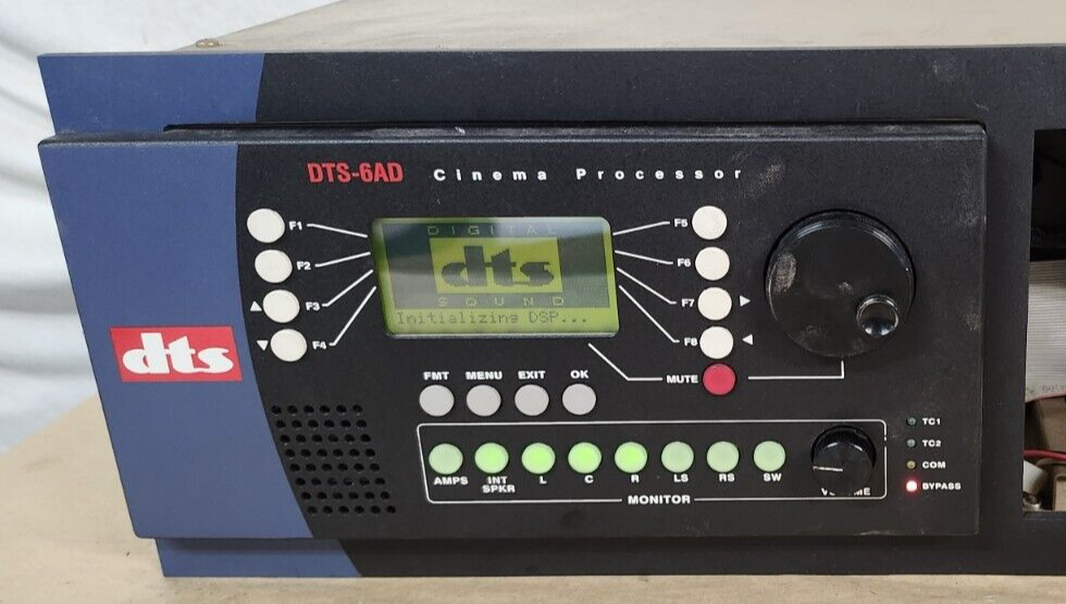 DTS Digital Theater Systems DTS-6AD Cinema Processor - Front Module ONLY