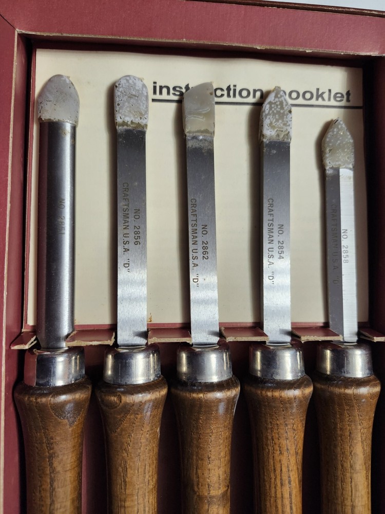 DREMEL Moto-Lathe Model 700 & CRAFTSMAN Lathe Turning Tools Set