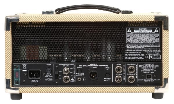 Peavey Classic® 20 MH Guitar Mini Amp Head (Chrome Front Panel)