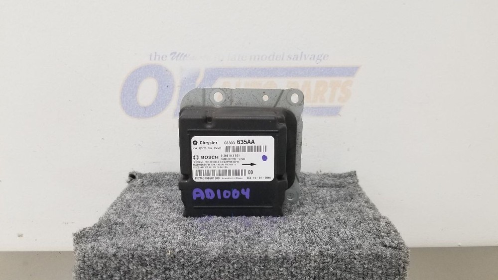 17 DODGE RAM 3500 CHASSIS CAB SRS CONTROL MODULE 68303635AA