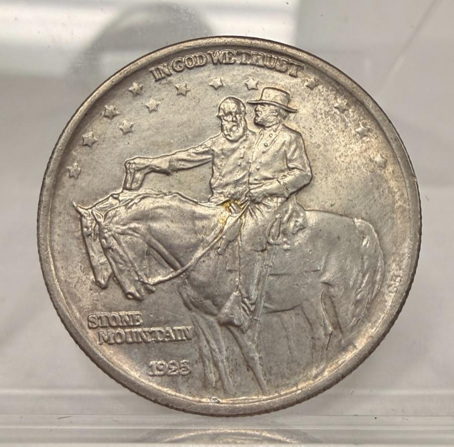 1925 HALF DOLLAR COMMEMORATIVE STONE MOUNTAIN MINT STATE MS
