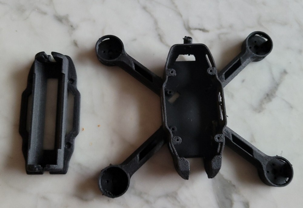 3D Printed DRONI 140 mm 1S 18650 FPV Drone Frame