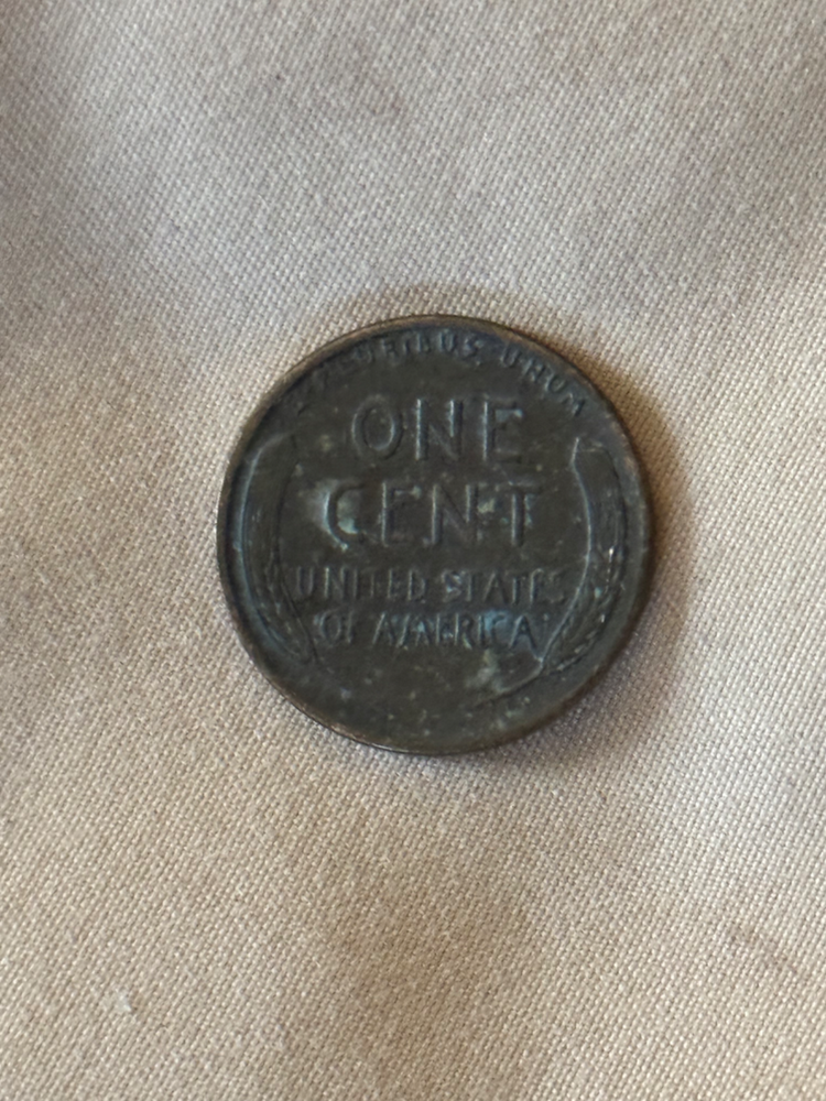 1955 wheat penny no mint mark