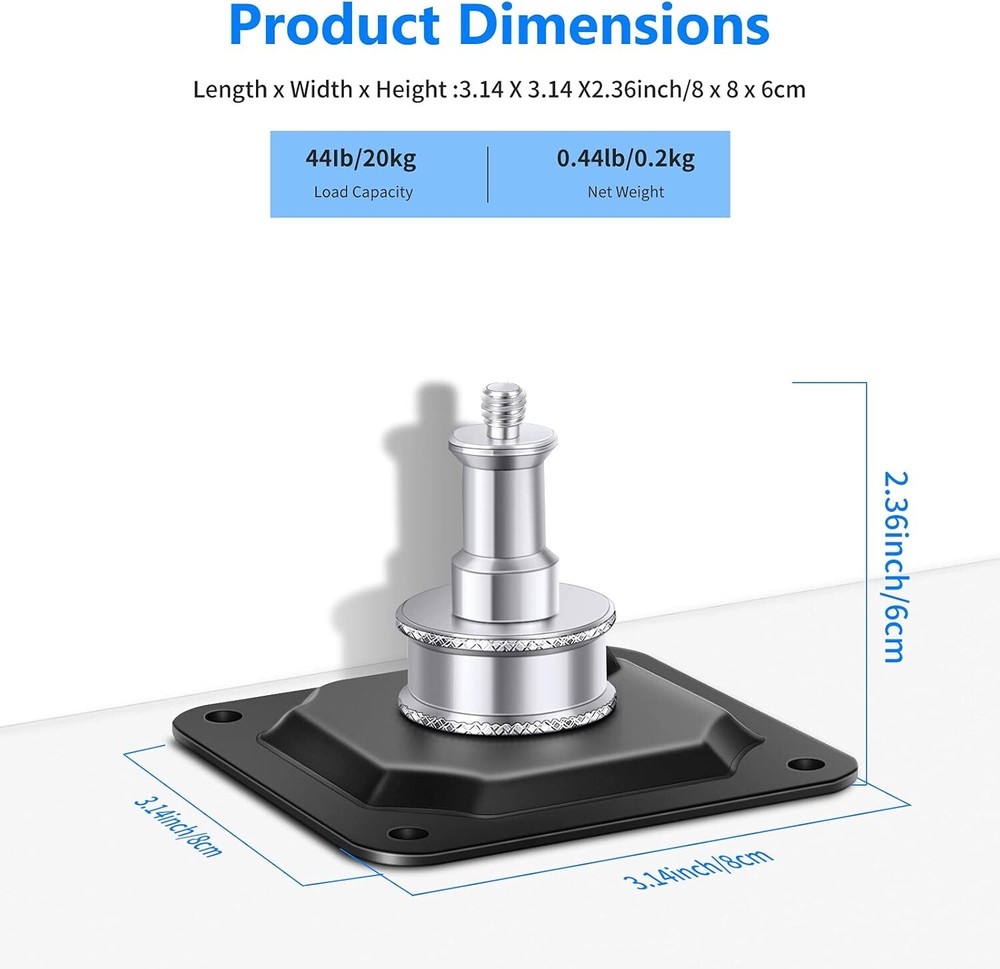 Neewer Ceiling Wal Spigot Mount (ST-NA-9)