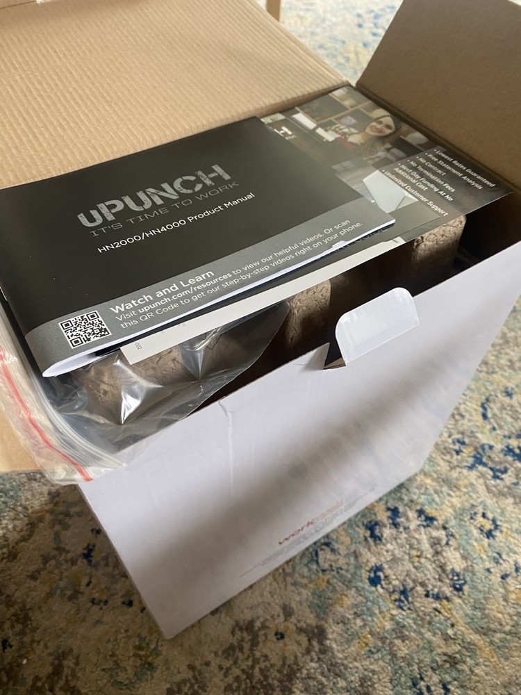 Upunch HN4540 Time Clock Bundle