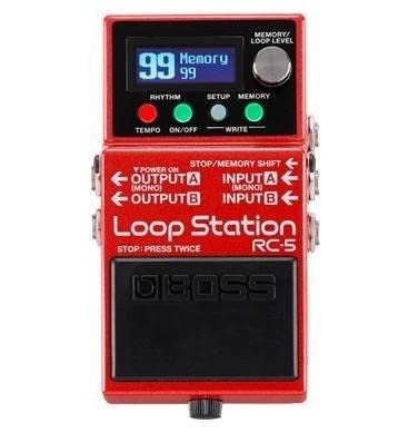 BOSS RC Loop Station, Easy to Operate