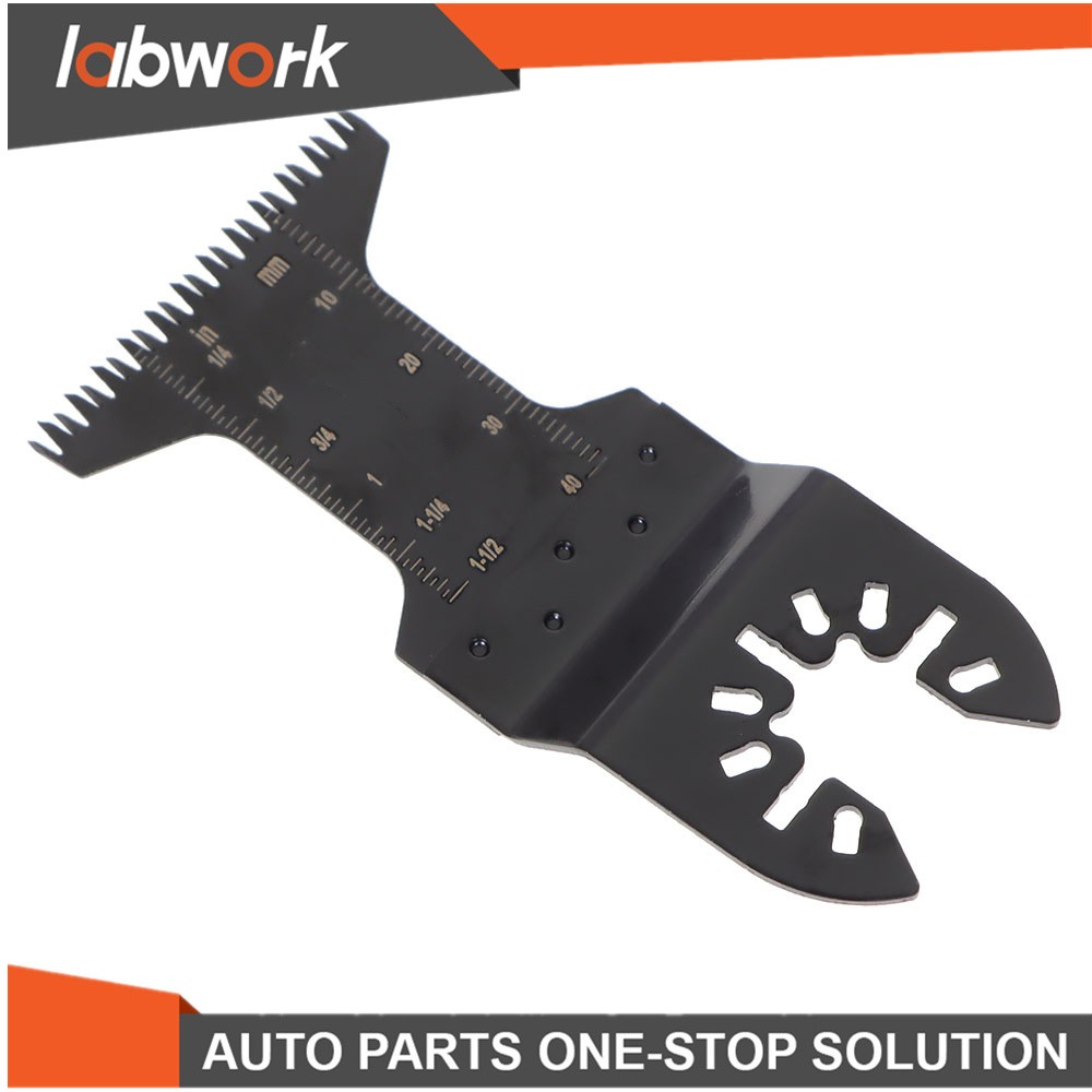 Labwork Plastic And Wood Oscillating Multitool Quick Release Saw Blades 60Pack