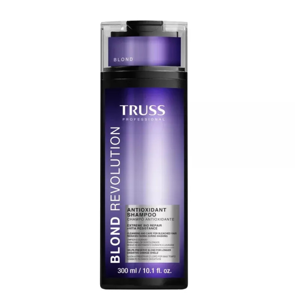 TRUSS BLOND REVOLUTION ANTIOXIDANT SHAMPOO & NET BLOND MASK BUNDLE