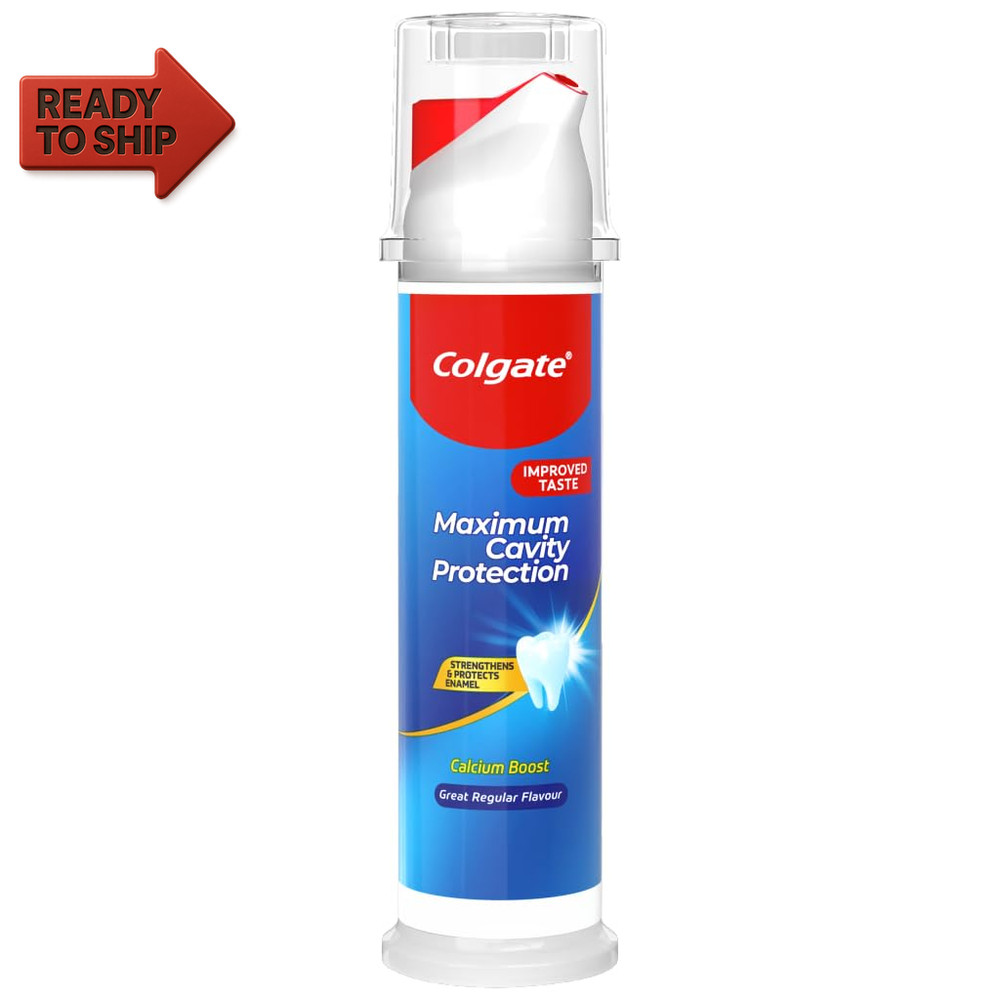 Colgate Cavity Protection Toothpaste Pump 100G (Pack of 3)