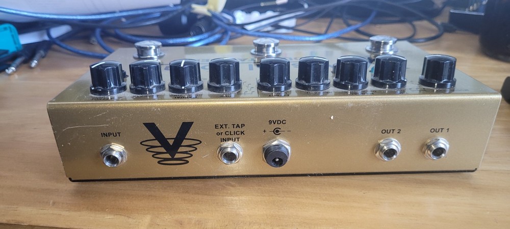 Visual Sound DUAL TAP DELAY Guitar Effect Pedal