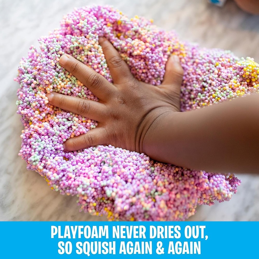 Learning Resources Playfoam Combo 8 Pack Reusable Modelling Compound 4 Colours 4