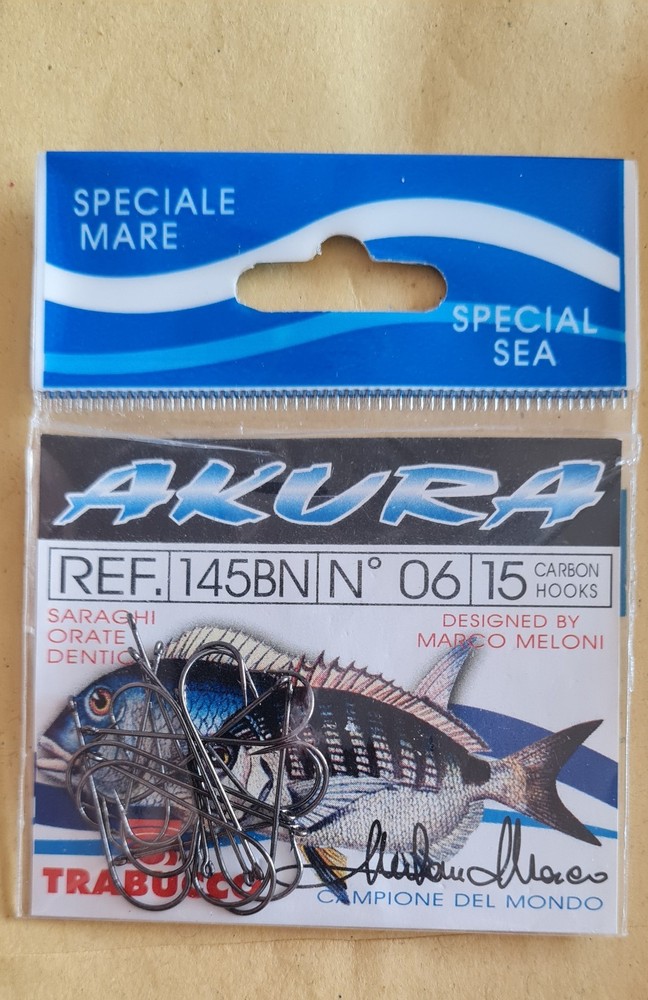 Akura 15 Sea Hooks 145bn Size 6