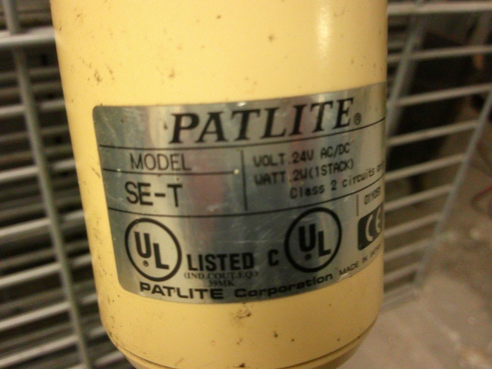 PATLITE SE-T STACK LIGHT TOWER 24V