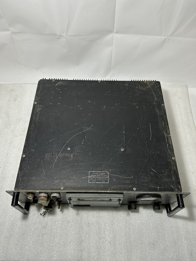 Vintage ITT Aerospace Optical Model 3201-2 - Solid State VHF Exciter - UNTESTED