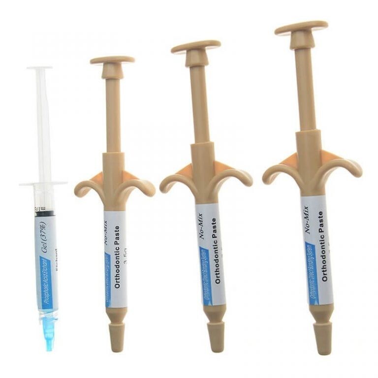 Dental Orthodontic Direct Paste Adhesive Bonding Self Curing Composite Resin Kit