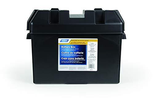 Camco 55372 Large Battery Box w/ Straps for Group 27-31