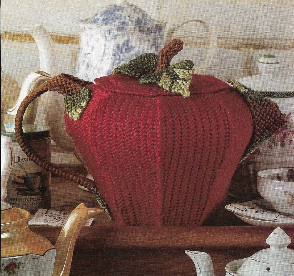 LUSCIOUS TEAPOT APPLE STORAGE CONTAINER PLASTIC CANVAS PATTERN INSTRUCTIONS