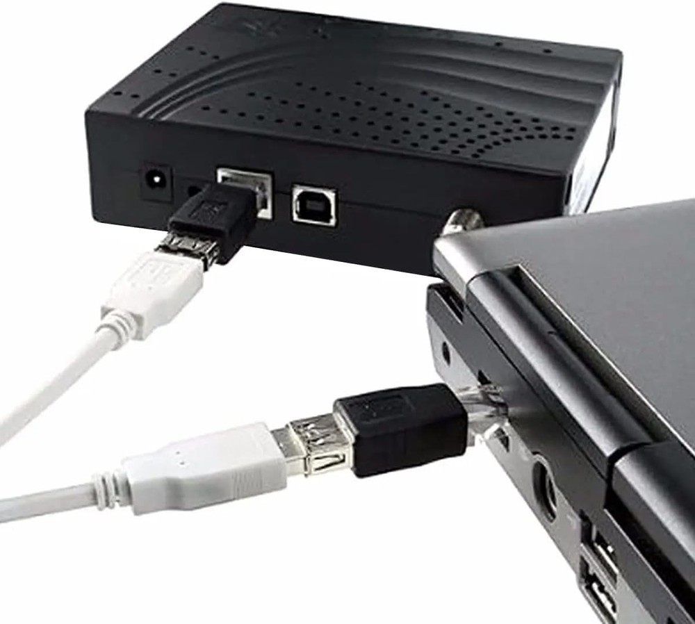 2 Pack Ethernet to USB Adapter, RJ45 Black