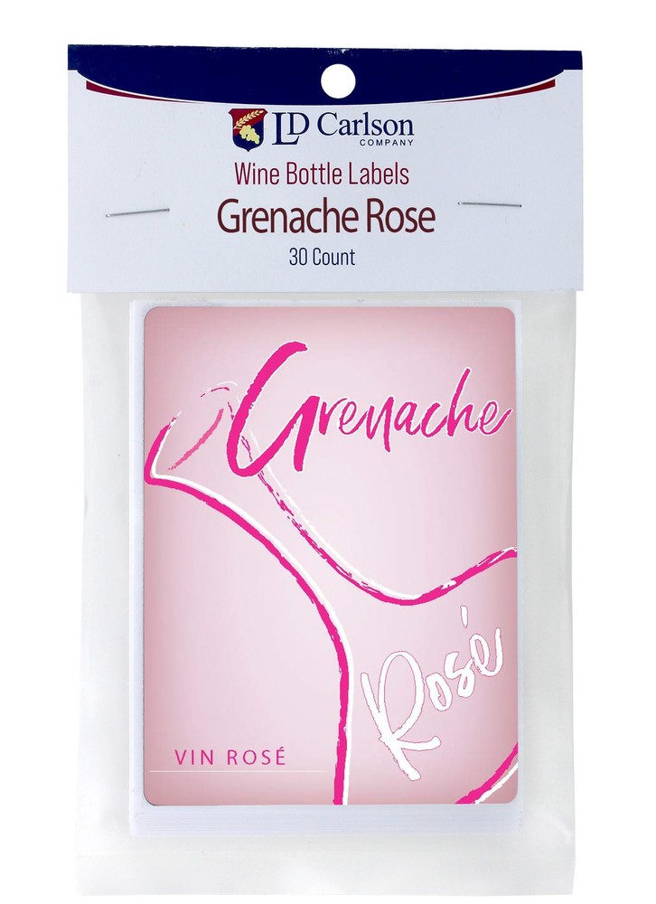 Grenache Rose Labels 30/Pack Varietal Collection