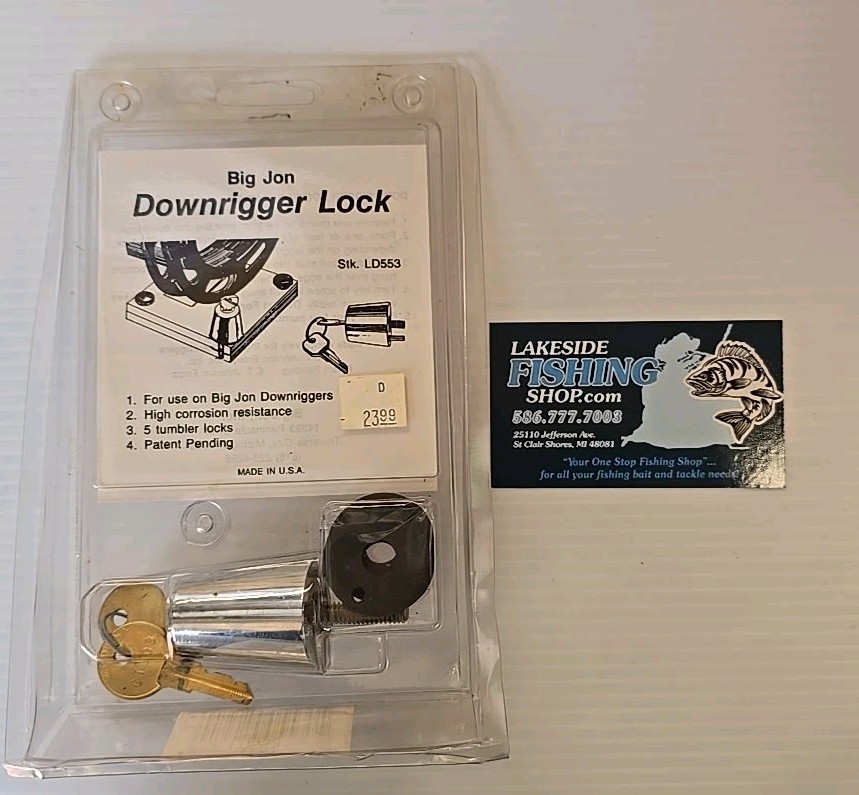 BIG JON DOWNRIGGER LOCK FISHING ACCESSORY LD553