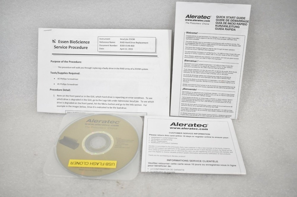 ALERATEC 1:1 DVD/CD COPY CRUISER PRO HS DUPLICATOR