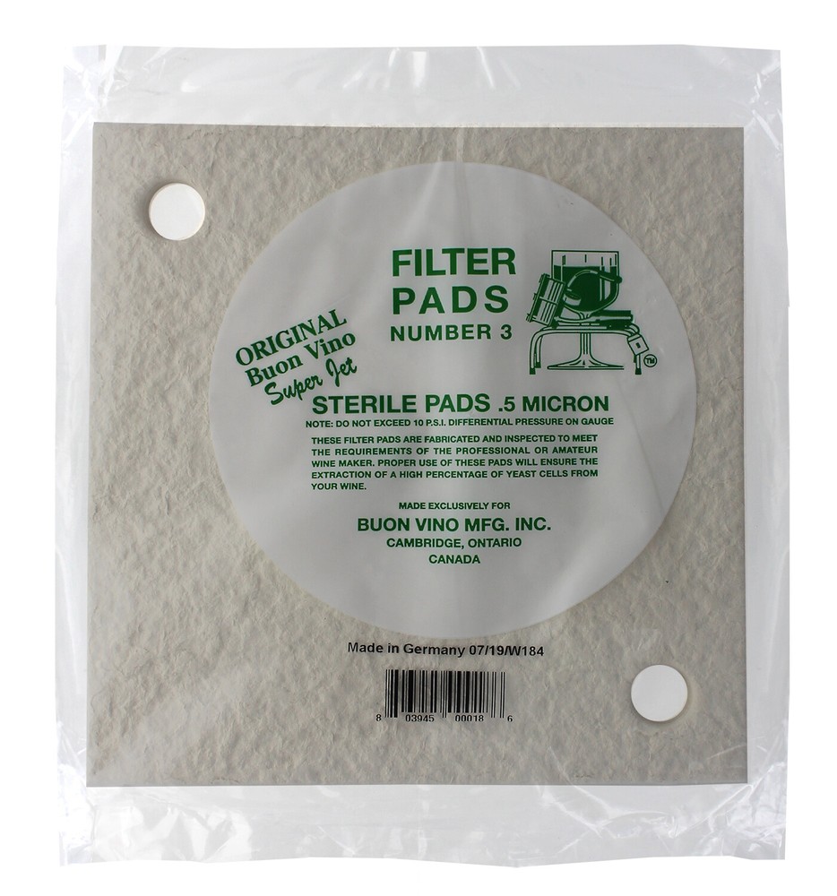 Buon Vino Super Jet Filters - Sterile #3