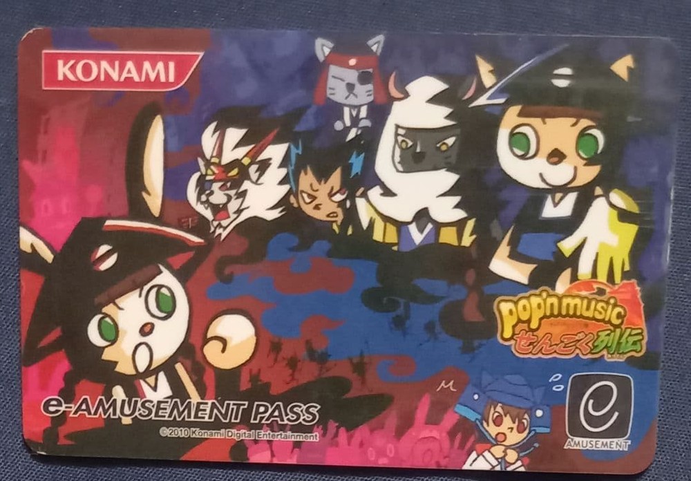 Pop'N Music E-Amusement Pass Sengoku Retsuden