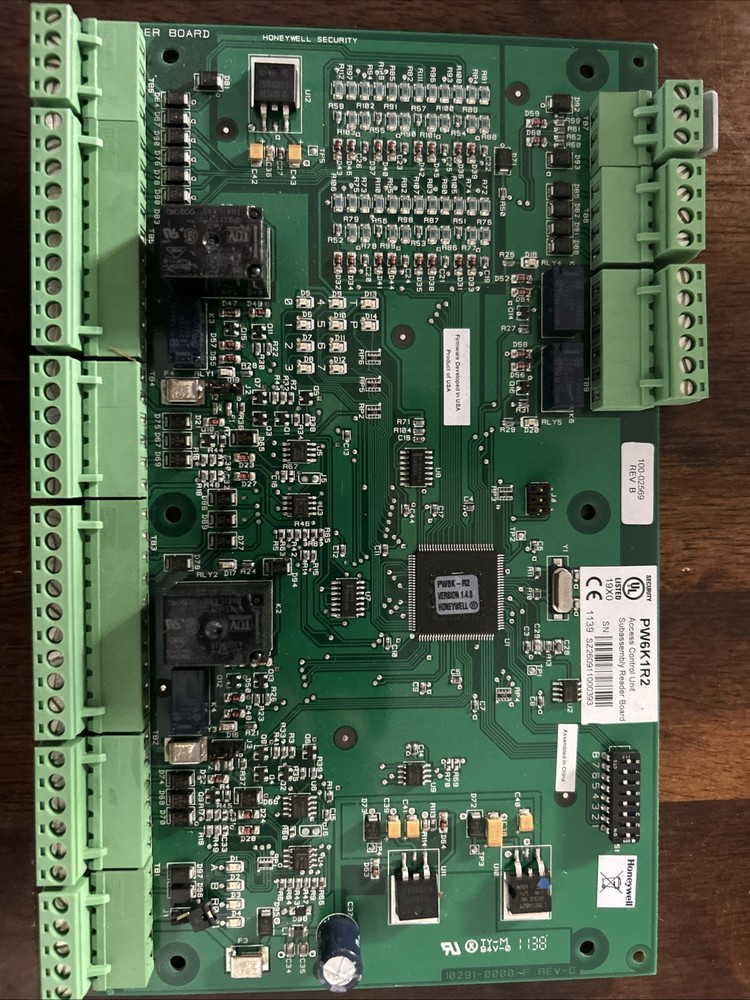 Honeywell PW6K1R2 Access Control Unit Subassembly 2 Reader Module Board