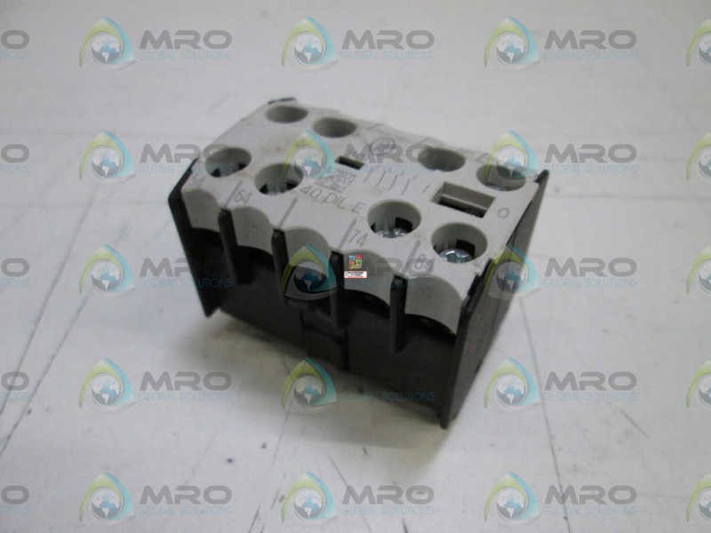 MOELLER CONTACT MODULE 40DIL-E NSNP
