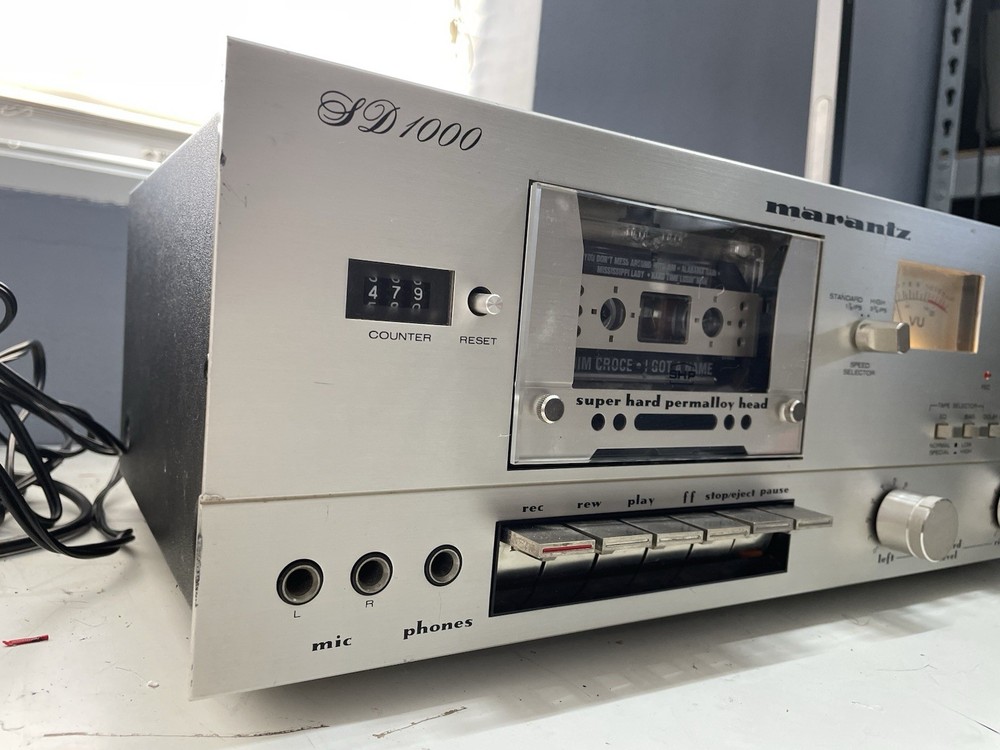Marantz SD1000 2-Head Dolby Cassette Deck(Serviced)