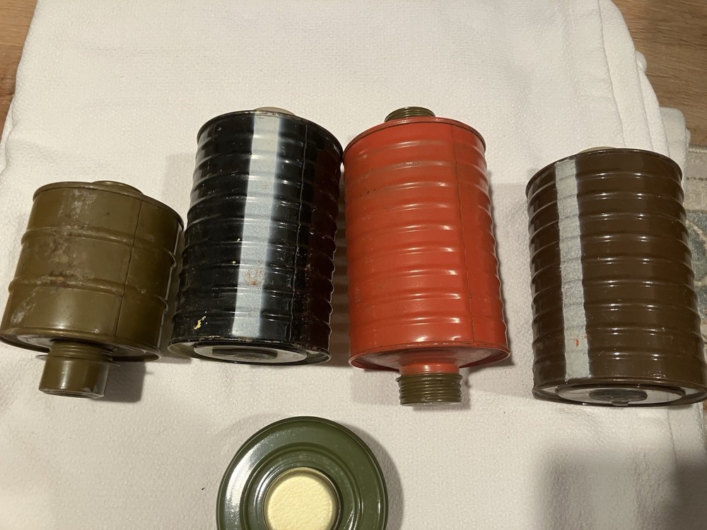 Soviet gas mask filters