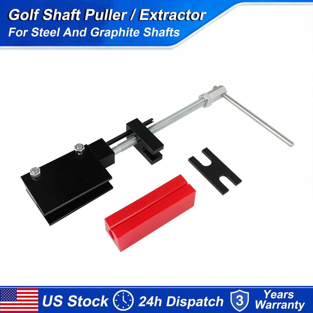 Golf Shaft Puller Extractor For Graphite and Steel Shafts Screw Type Puller Tool