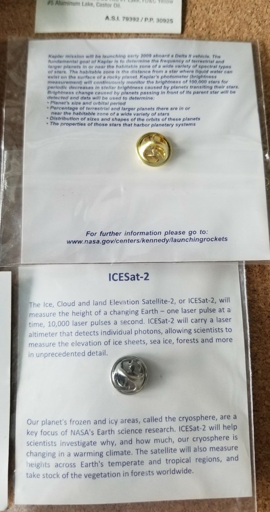 5 NASA Launch Services Program Pin