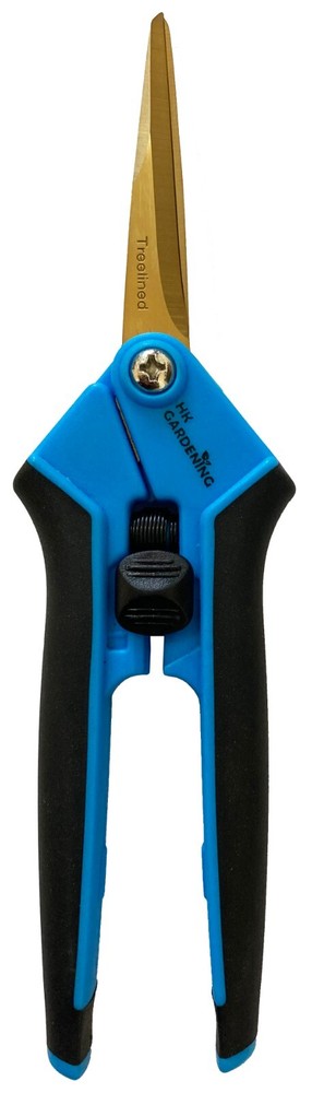 HK Gardening Titanium Fast Precision Pruner Curved Blade