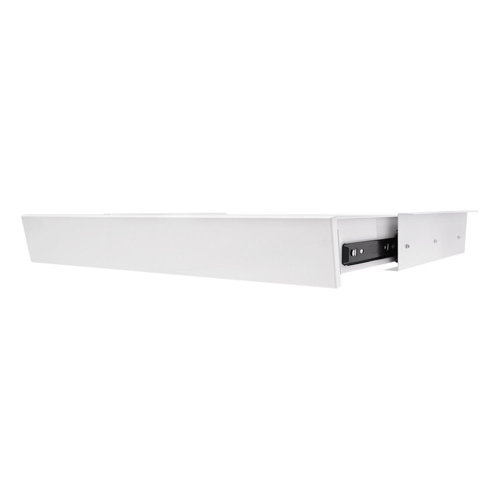 Under Desk Mounted Sliding Pull-out Drawer, Drawer Storage Organizer for Desks