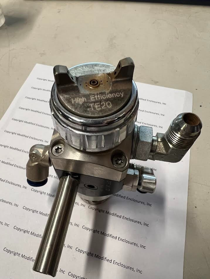 Devilbiss AG361 Automatic Spray Head B2148684 Used