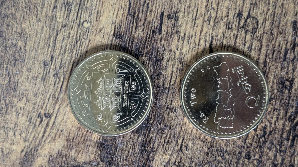 Nepal 2 Rupees - 25Coins Lot- UNC