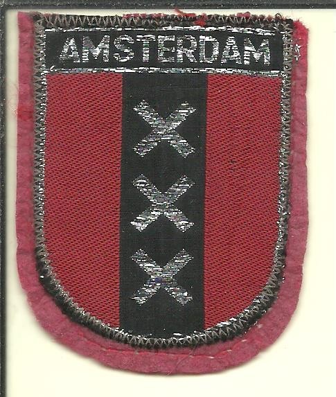 Amsterdam Souvenir Travel Patch