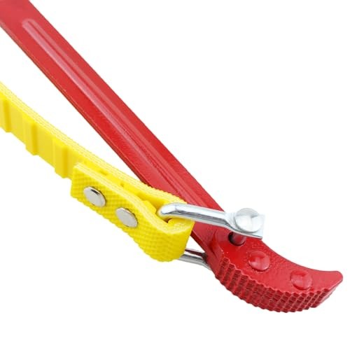 TAODAN 8 Inch Belt Wrench Multi Purpose Adjustable Spanner Filter Removal