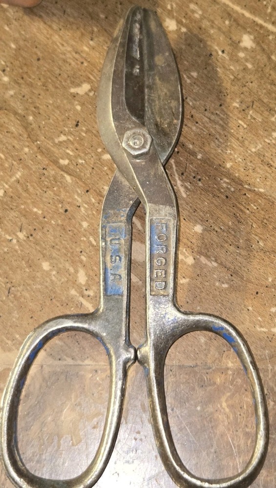 Bluebird 007 Tin Snips Cutting Scissors