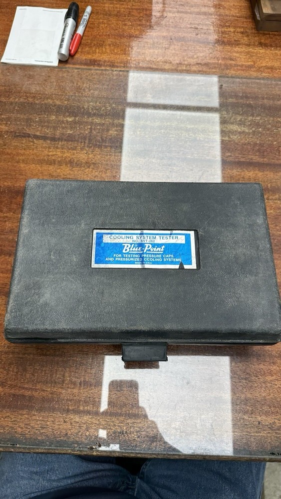 Cooling System Pressure Tester Kit - Blue Point SVT-262