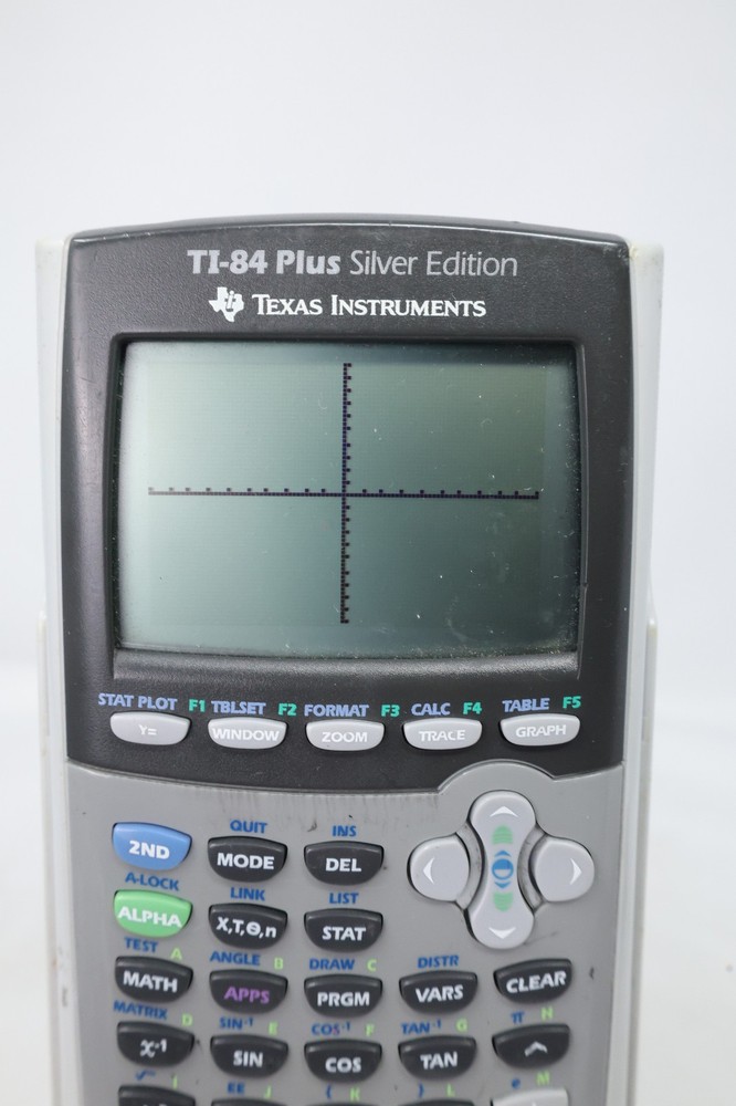 Texas Instruments TI-84 Plus Silver Edition Tested & Working