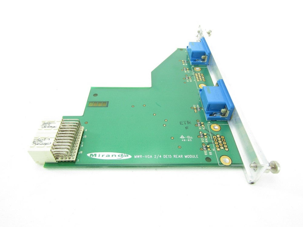 Miranda MWR-VGA 2/4 DE15 Rear Module