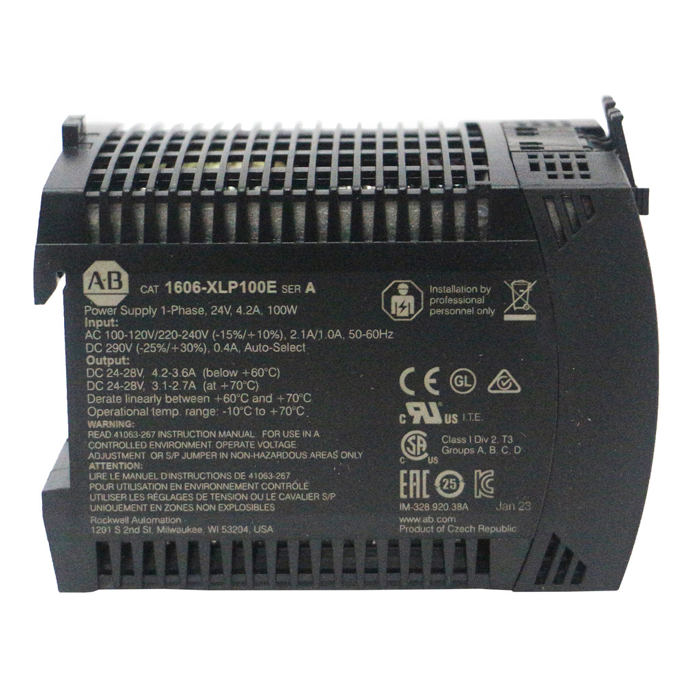 New Sealed 1606-XLP100E SER A Power Supply Allen Bradley