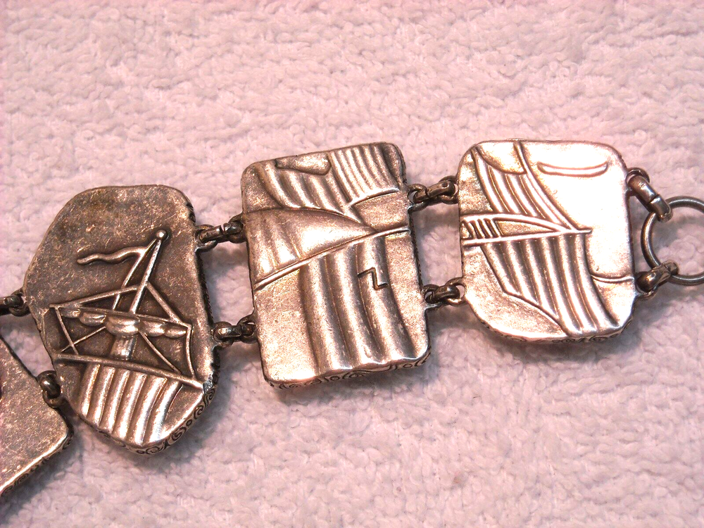 LUCKY BRAND SILVER "DAGGER" BRACELET
