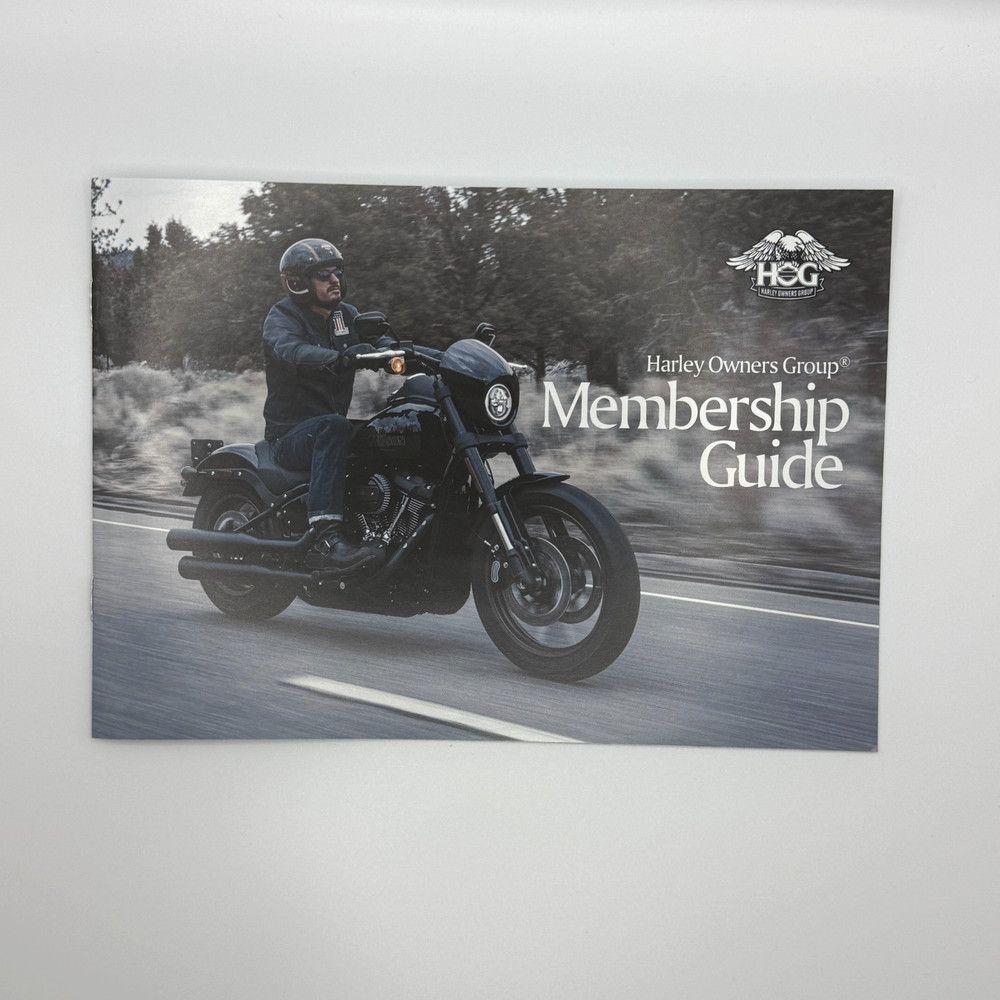 Harley Davidson Document Wallet Service Folder 25cm x 18cm with Membership Guide